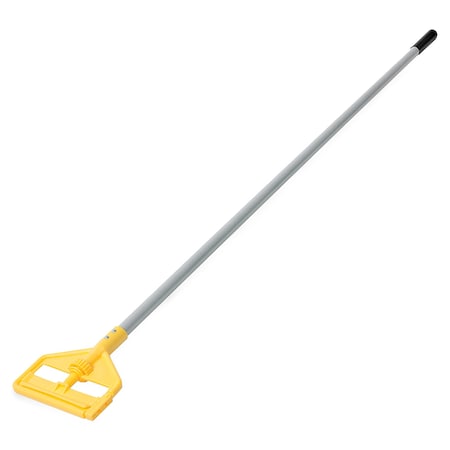 Rubbermaid Commercial Handle, Side-Gate, Aluminum, f/Wet Mops, 60" YWGY, PK 12 RCPH126CT